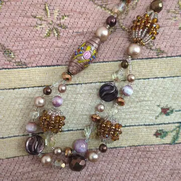 베네치안 유리 목걸이