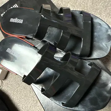 melissa 블랙 샌들