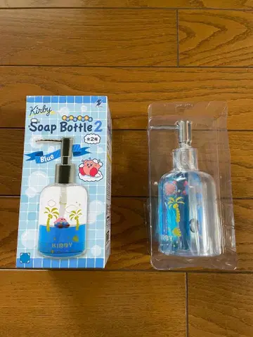 커비 비누 보틀 2 파랑