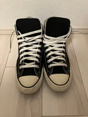 CONVERSE CANVAS ALL STAR HI 블랙 26.5