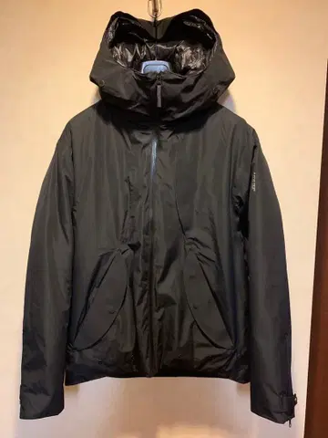 시착만 한 상품 후드 다운 코트 자켓 블랙 이너 육중한