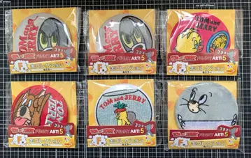 해피 복권 톰과 제리 FUNNY ART! 5 캔 컬렉션 캔 거울