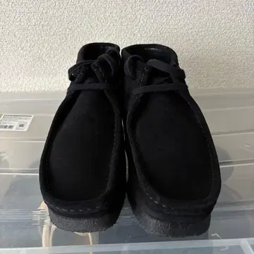 클락스 왈라비 UK 8 블랙 새상품급