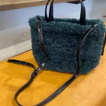 새상품급 [ Ray beams ] 2way 리버서블 보아 복조리 백 그린