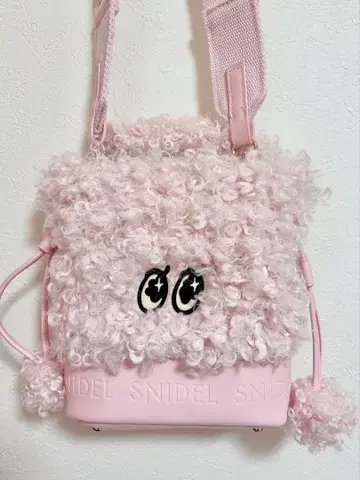 SNIDEL SNaMON 복조리 백 핑크