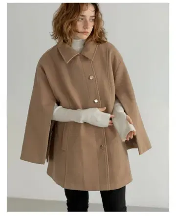 Re:EDIT 멀티 웨이 판초 스타일 코트