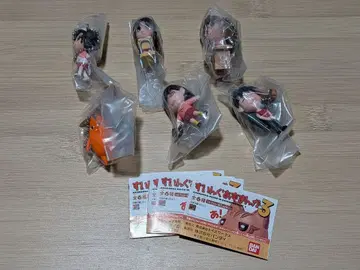 아즈망가 대왕 스윙 3 가샤폰 2002년 출시 전 6종 세트