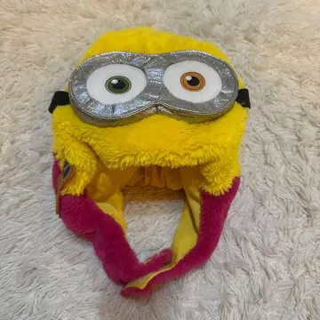 미니언즈 복슬복슬 귀도리 USJ 공식 방한 프리 사이즈