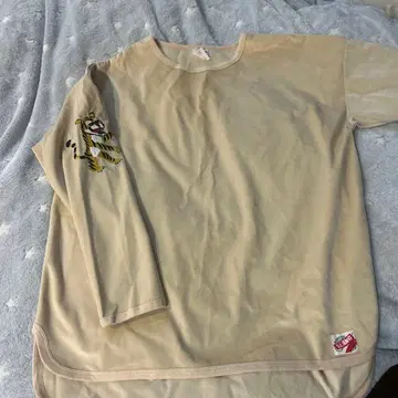 RNA 호랑이 베이지 긴팔 티셔츠 M
