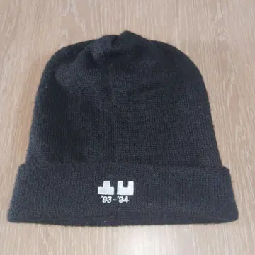 THE BLUE HEARTS 블랙 니트 모자 '93-94 로고 포함