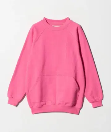 그린 라벨 릴랙싱 별주 맨투맨 트레이닝복 핑크