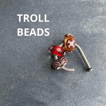 트롤비즈 유리 참 3개 세트