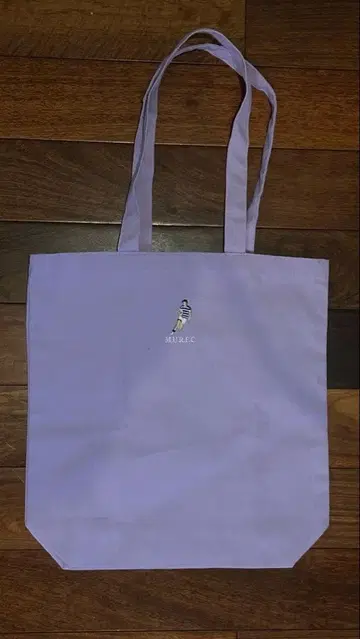 라벤더 토트백 M.U.R.F.C. 메이지 대학