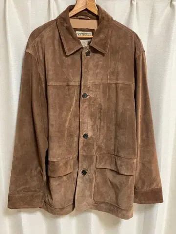 L.L.Bean 엘엘빈 스웨이드 커버올 워크 자켓