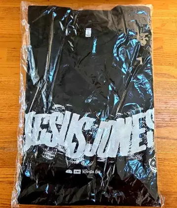 레어 골동품 지저스 존스 TOSHIBA EMI 블랙 T셔츠