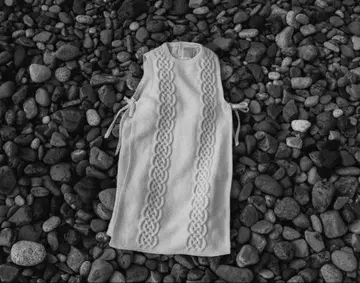 정가 20만 엔 기센누마 니팅 x simonmiller 슬리브리스 스웨터