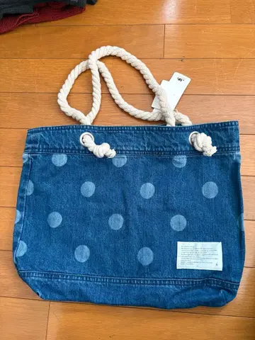 에센스 스위트 데님 토트백