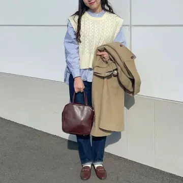 피그 런던 프렌치 메리노 니트 베스트