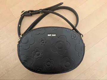 MARY QUANT 블랙 숄더백