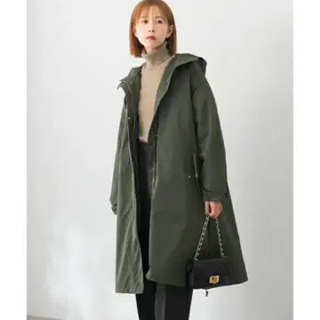 다운 라이너 부착 발수 후드 코트 URBAN RESEARCH ROSSO