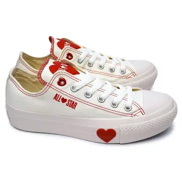 컨버스 올스타 하트 스니커즈 24cm