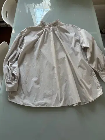 가마쿠라 셔츠 프릴 긴팔 셔츠