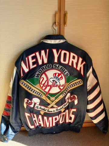 뉴욕 양키스 월드 시리즈 챔피언 자켓 1998
