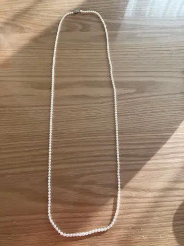 담수 펄 목걸이 120cm