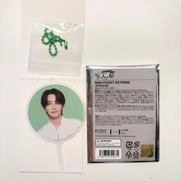 SEVENTEEN 정한 미니 피켓 키링 정한