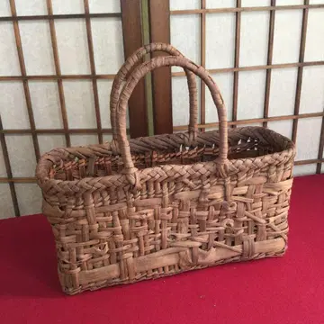 일본산 야마부도 바스켓백