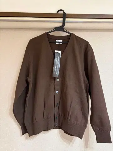 Yonetomi/WAVE COTTON KNIT CARDIGAN