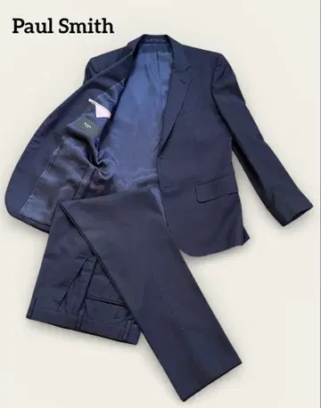 [새상품급] Paul Smith 네이비 스트라이프 비즈니스 정장