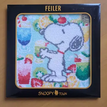 미개봉 새상품 페이 스누피 타월 손수건 크림 소다