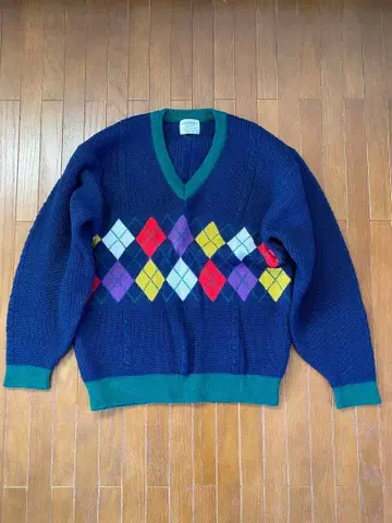 KEARNEY HOUSE 아가일 스웨터