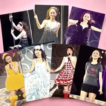 마츠다 세이코 라이브 사진 7매 세트 2009