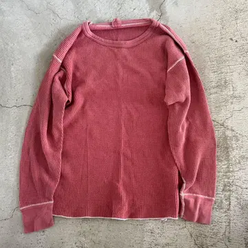 deep north 핑크 써멀 구제 의류 이너