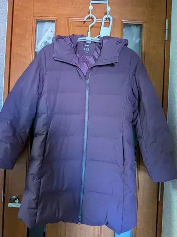 [거의 새상품급] 유니클로 심리스 다운 XL 퍼플