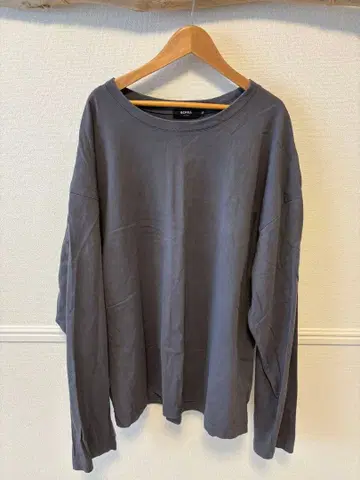 &CHILL 그레이 긴팔 티셔츠 M