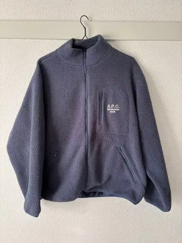 A.P.C. 플리스 자켓 네이비