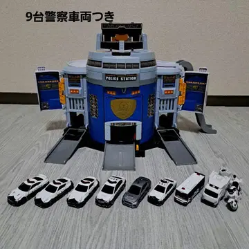 타카라토미 토미카 빙글빙글 변형! DX 폴리스 스테이션 순찰차 포함