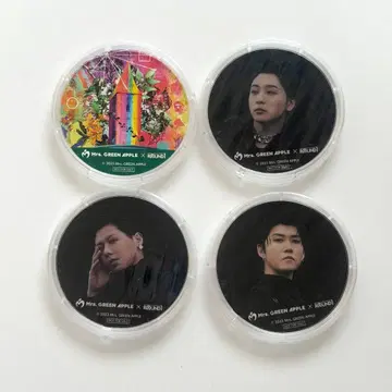 미세스 그린애플 코스터 라운드 원