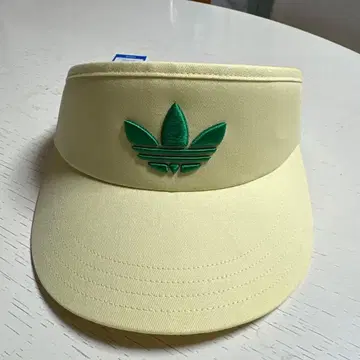 adidas 크림색 바이저 택 포함 새상품