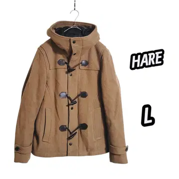 하레 카멜 숏 기장 피코트 L 남성용 아우터