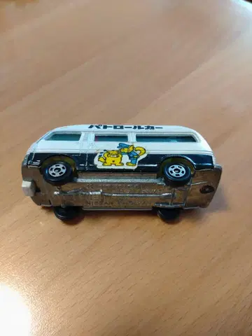 패트롤카 미니카 빨간색 사이렌 부착