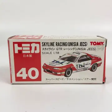 토미카 빨간 상자 40 스카이 R32 GT-R 레이싱 일본제
