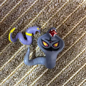 피규어 입체 포켓몬 도감 당시 물건 아보 아보크 진화 라인