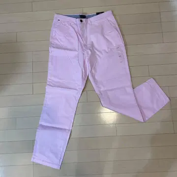 타미힐피거 핑크 치노 팬츠