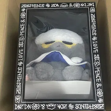 미개봉 새상품 ZO&FRIENDS 팝업 ZOA 봉제 인형 미디엄