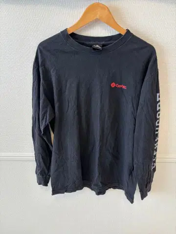 CYPHERCODE 긴팔 셔츠 블랙