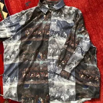 삿포로발 브랜드 melange 미사용 새상품 블라우스